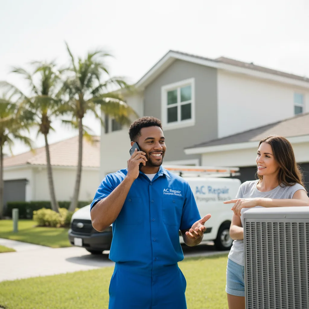 AC Repair Pompano Beach customer support in Highwood